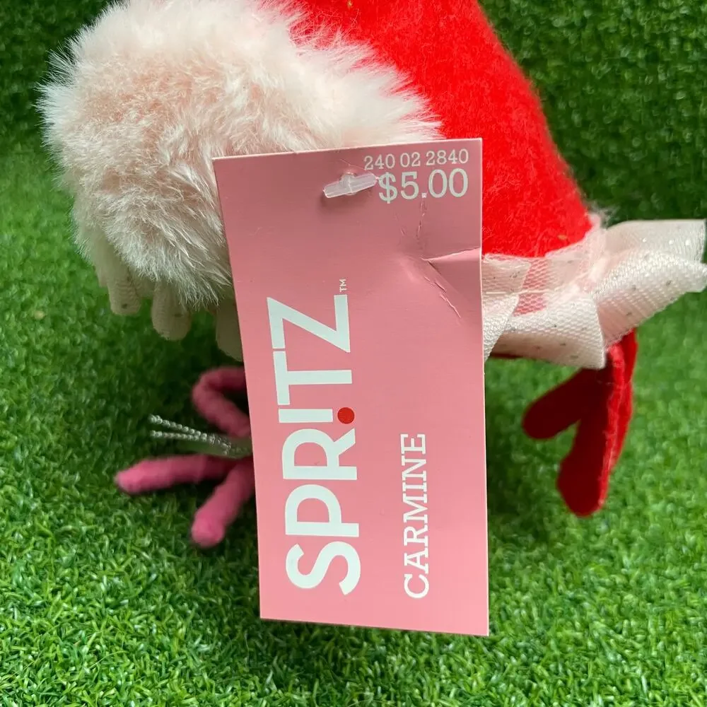 Spritz Holiday Valentine's Day Aerial Featherly Friends Bird Figure NWT